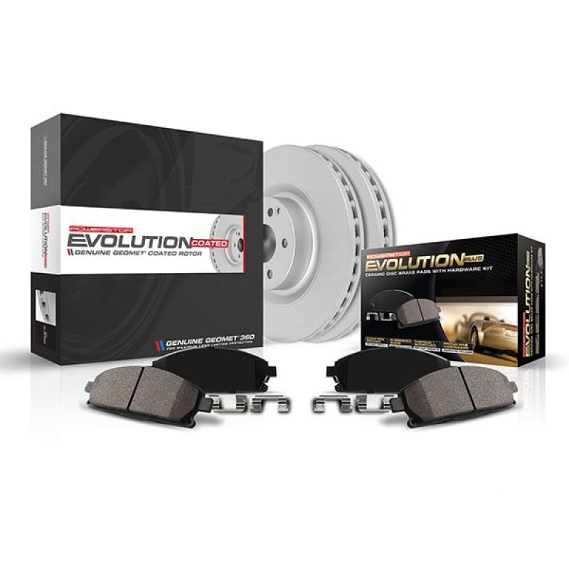 PowerStop Power Stop 2021 Chevrolet Camaro Front Z17 Evolution Coated Brake Kit CRK8836 CRK8836 User 1