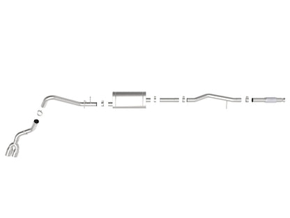 aFe Vulcan Series 3in 304SS Exhaust Cat-Back w/Pol Tip 2019 GM Silverado/Sierra 1500 V6-4.3L/V8-5.3L 49-34106-P 49-34106-P Photo - Unmounted