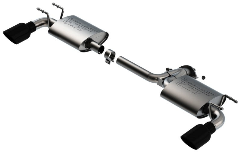 Borla 19-21 Mazda 3 Hatchback 2.0/2.5L NA S-Type Axle-back Black Chrome Tips 11970BC 11970BC User 1