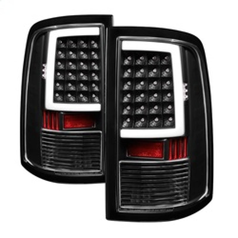SPYDER xTune 09-18 Dodge Ram 1500 (Incandescent Model) LED Tail Lights - Blk (ALT-ON-DR09-LBLED-BK) 5082206 5082206 Photo - Primary