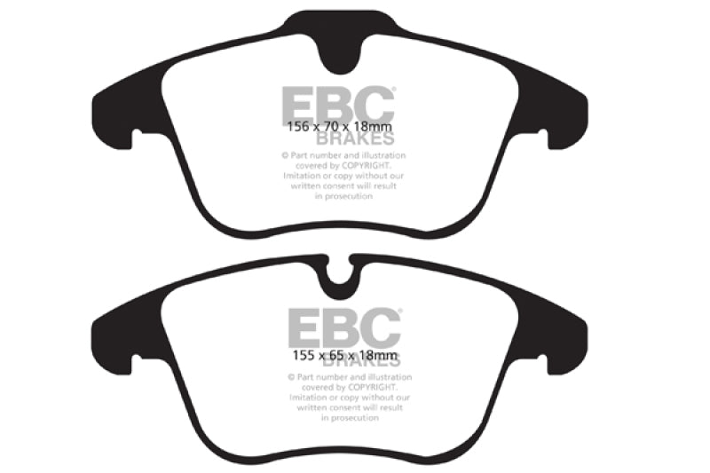 EBC Disc Brake Pad Set DP31911C Photo - Primary