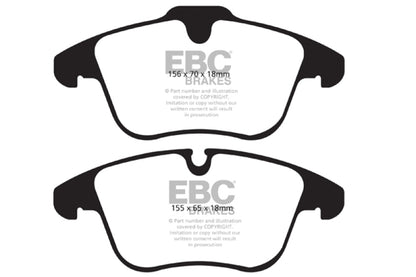 EBC Disc Brake Pad Set DP31911C Photo - Primary