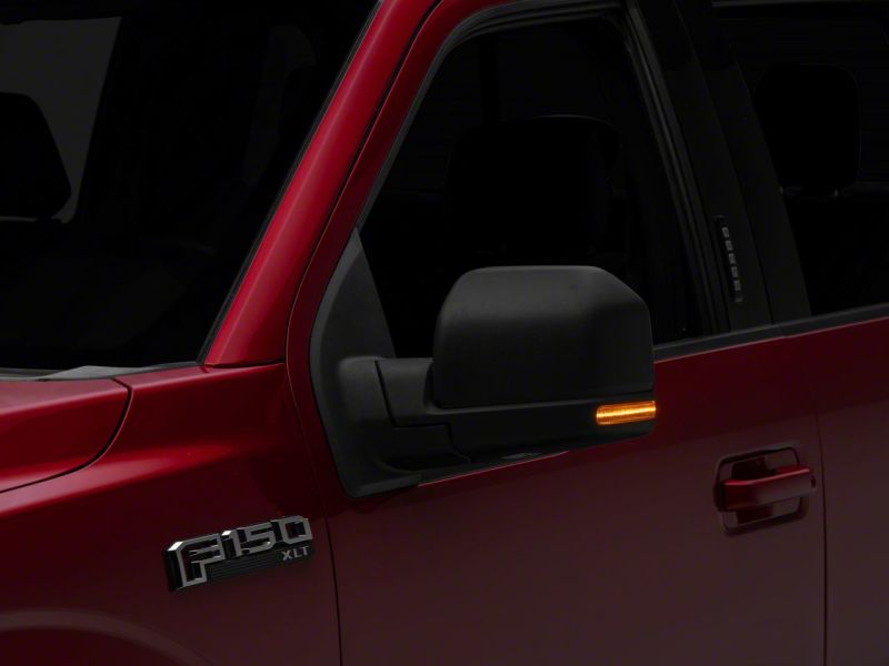 Raxiom 15-20 Ford F-150 Axial Series LED Mirror Mounted Turn Signals- Clear T578173 T578173 Photo - Close Up