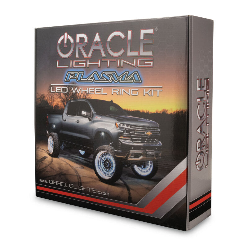 ORACLE Lighting LED Illuminated Wheel Rings - 16.5in PLASMA White 4238-051 4238-051 Photo - in package