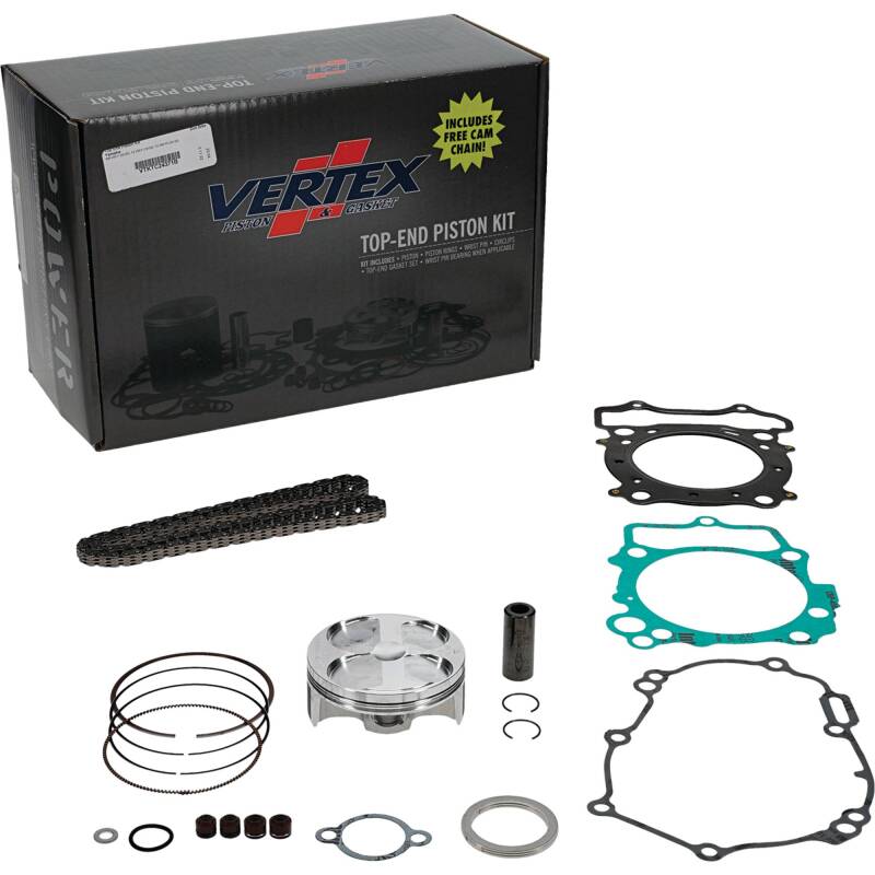 Vertex Pistons Vertex Piston 20-23 Yamaha WR 250 F 250cc Top End Piston Kit VTKTC24371B VTKTC24371B Photo - Primary