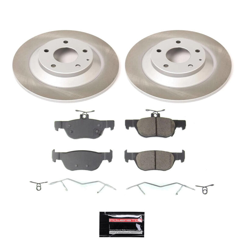 PowerStop Power Stop 20-22 Mazda CX-30 Rear Semi-Coated Rotor Kit SC9136 SC9136 Photo - Primary