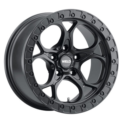 Weld Off-Road W108 17X9.0 Ledge 5X127 ET00 BS5.00 Satin Black 71.5 W10879075500 W10879075500 Photo - Primary