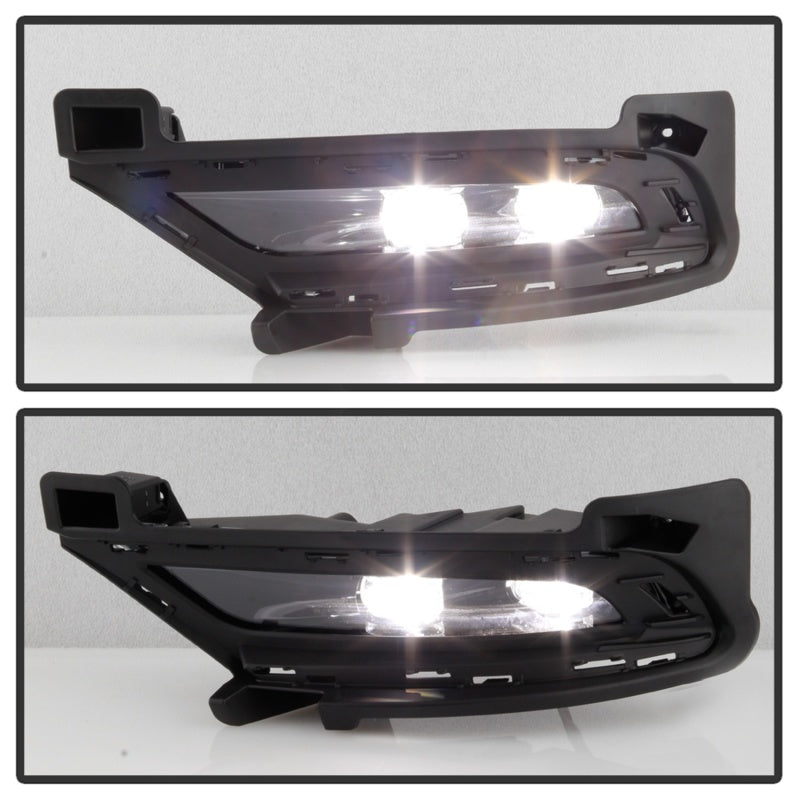Spyder 15-19 Chrysler 300 OEM LED Fog Lights W/Switch- Clear FL-C30015-LED-C 5086952 5086952 Photo - Unmounted