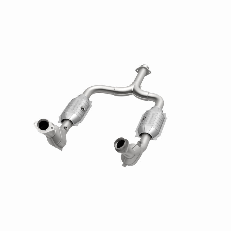 MagnaFlow Ford Mustang HM Grade Federal / EPA Compliant Direct-Fit Catalytic Converter 93345 360 Degree Image Set
