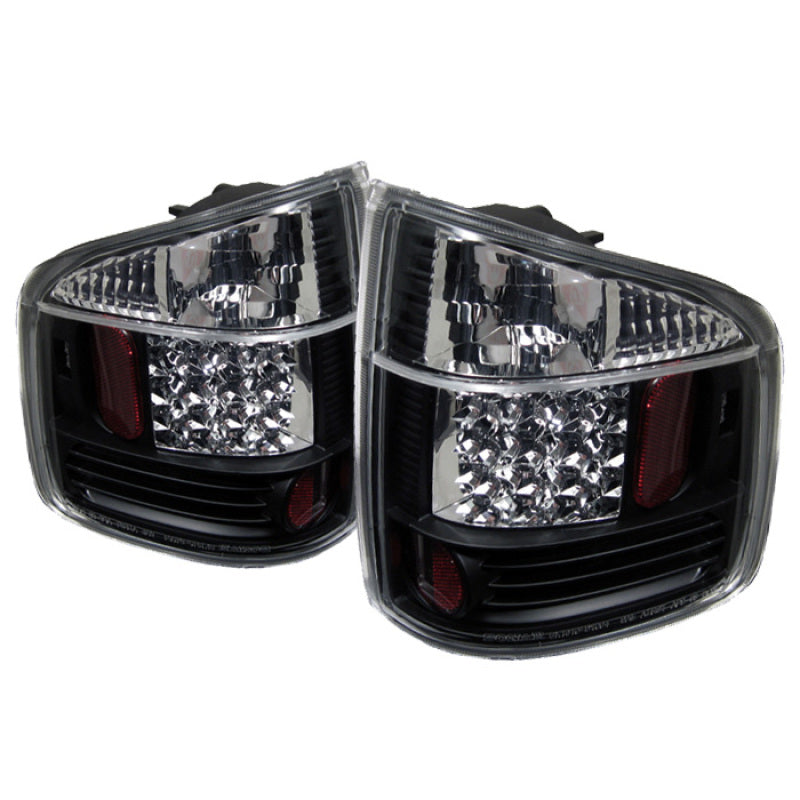 Spyder Chevy S10 94-04/GMC Sonoma 94-04/Isuzu Hombre 96-00 LED Tail Lights Blk ALT-YD-CS1094-LED-BK 5001917 5001917 Photo - Primary