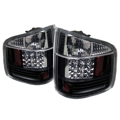 Spyder Chevy S10 94-04/GMC Sonoma 94-04/Isuzu Hombre 96-00 LED Tail Lights Blk ALT-YD-CS1094-LED-BK 5001917 5001917 Photo - Primary
