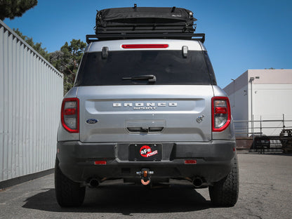 aFe Ford Bronco Sport 21-22 L3-1.5L (t)/L4-2.0L (t) Vulcan Cat-Back Exhaust System-Polished Tips 49-33142-P 49-33142-P Photo - Mounted