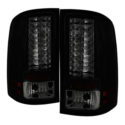 Spyder GMC Sierra 07-13 (Not 3500 Dually 4 Rear Wheels)LED Tail Lights Blk Smke ALT-YD-GS07-LED-BSM 5078186 5078186 Photo - Primary