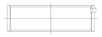 ACL 2015+ Dodge 6.2L V8 Standard Size Race Series Main Bearing Set 5M2221H-STD 5M2221H-STD Technical Drawing