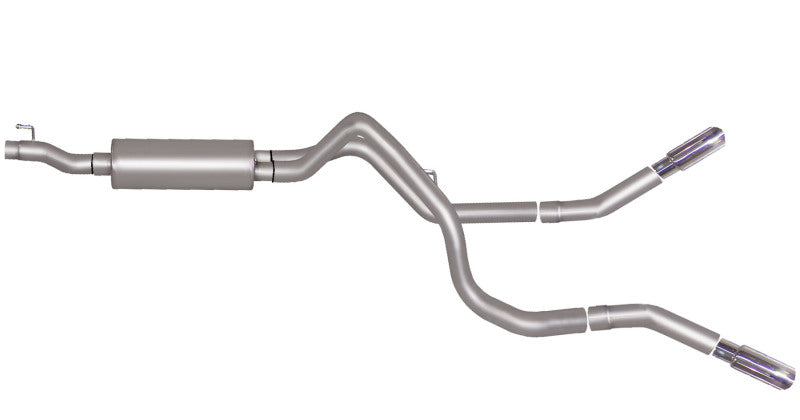 Gibson 06-08 Dodge Ram 1500 Laramie 5.7L 2.5in Cat-Back Dual Extreme Exhaust - Stainless 66550 66550 Photo - Primary
