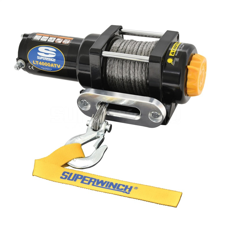 Superwinch 4000 LBS 12 VDC 3/16in x 50ft Synthetic Rope LT4000 Winch 1140230 1140230 Photo - Primary