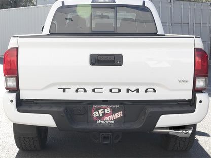 aFe Mach Force-Xp 2-1/2 in 304 Stainless Steel Cat-Back Exhaust w/Polished 49-46042-P Photo - Mounted
