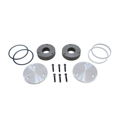 Yukon Gear & Axle Yukon Gear Hardcore Drive Flange Kit For Dana 44 / 19 Spline Outer Stubs. Yukon Engraved Caps YHC50007 YHC50007 Photo - Primary