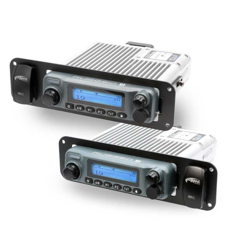Rugged Radios In-Dash Mount with Switch Hole for Rugged Radios MT-IDM-RM-SW MT-IDM-RM-SW Photo - Primary