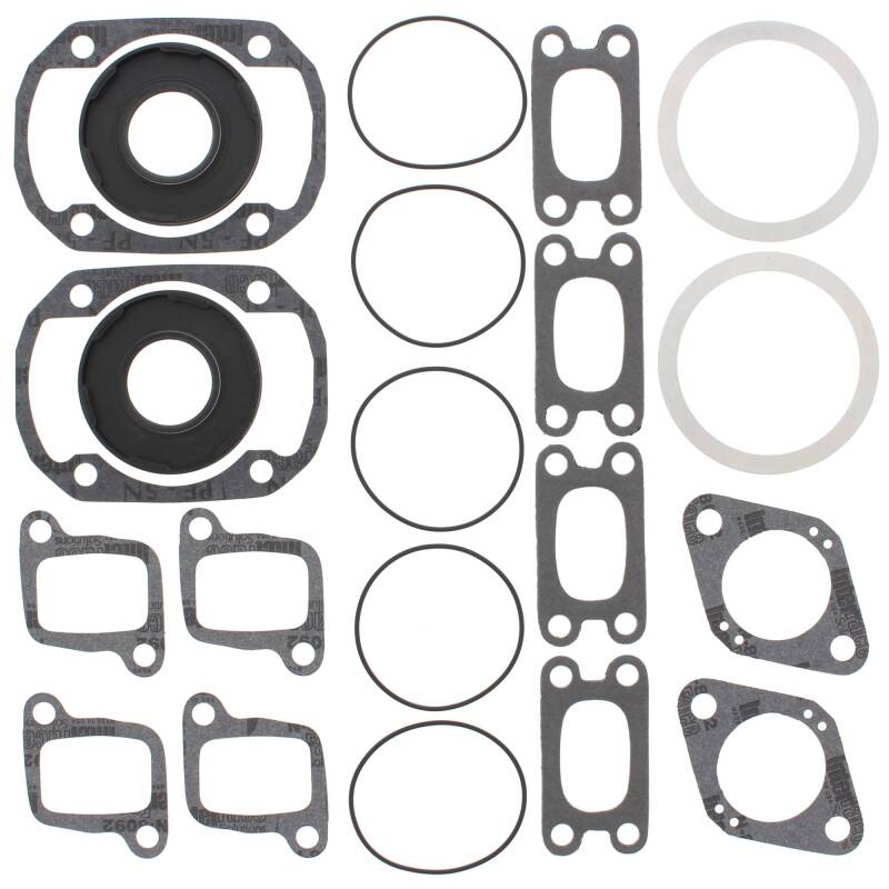 Vertex Pistons Vertex Gaskets 90-91 Ski-Doo Alpine II Complete Gasket Kit w/ Oil Seals 711162A 711162A Photo - Primary