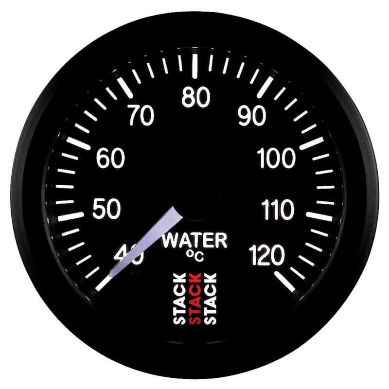 Autometer Stack 52mm 40-120 Deg C 1/8in NPTF Male Pro Stepper Motor Water Temp Gauge - Black ST3307 ST3307 User 4