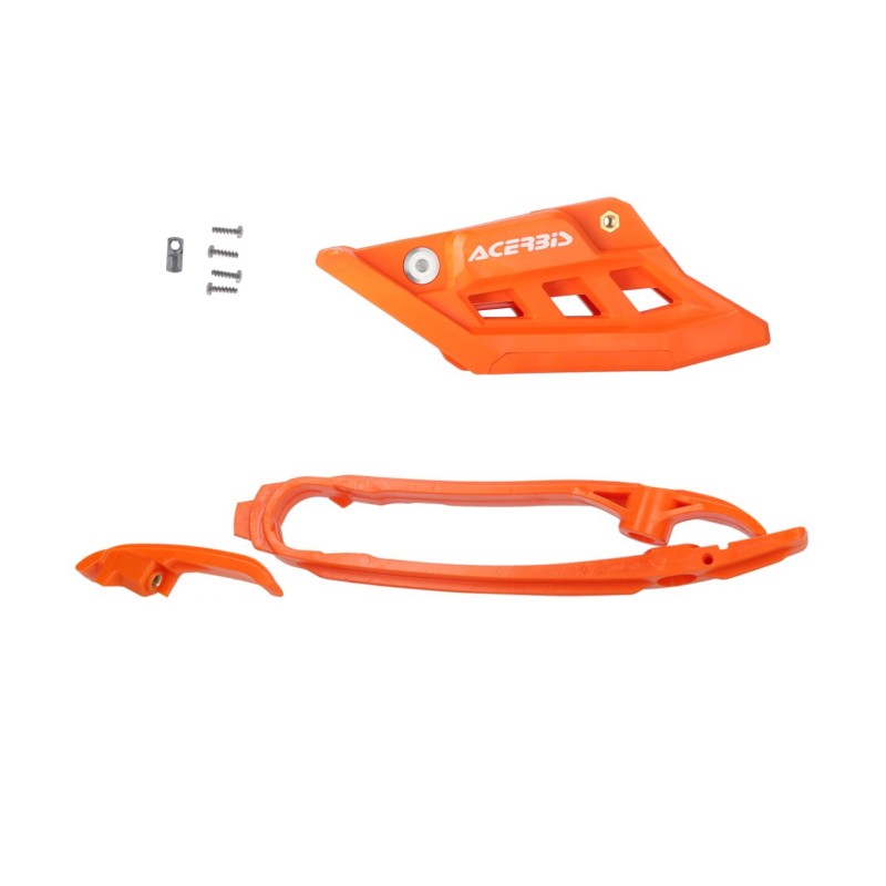 Acerbis 23+ KTM SX/SXF/XC/XCF/EXC-F/XC-W/XCF-W/ Husq/2024 GasGas Chain Guide/Slider Kit - Orange 2984795226 2984795226 Photo - Primary
