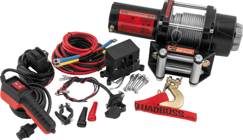 QuadBoss Winch 2500Lb W/Cable Qb 608700 608700 User 1