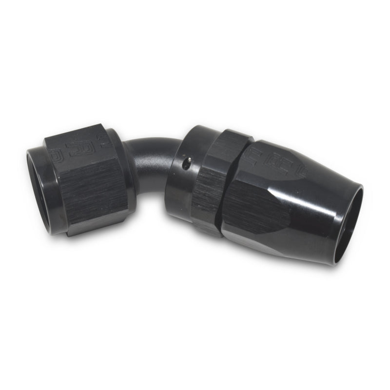 Russell Performance -10 AN Black 45 Degree Full Flow Hose End 610115 610115 Photo - out of package