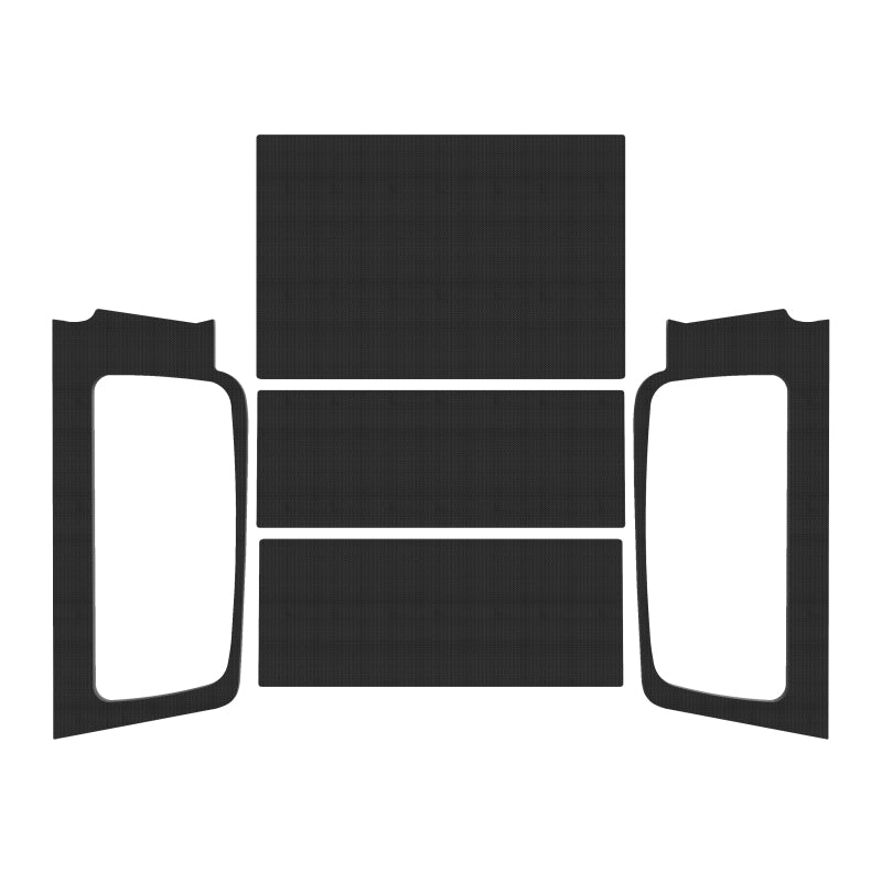 DEI 04-06 Jeep Wrangler LJ Unliminted Headliner Complete Kit - Black 50601 50601 Photo - Primary