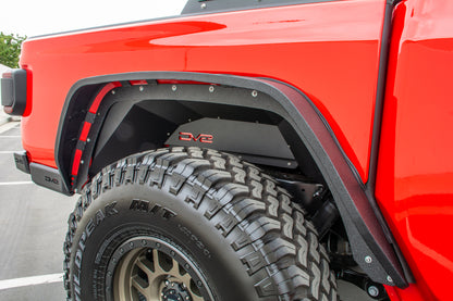 DV8 Offroad 201+ Jeep Gladiator Rear Inner Fenders - Black INFEND-04RB INFEND-04RB Photo - Mounted