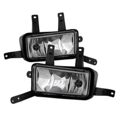 Spyder Chevy Suburban Tahoe 2015-17 OEM Fog Lights W/Chrm trim Cover and Switch Clear FL-CTAH15-C 9031588 9031588 Photo - Primary