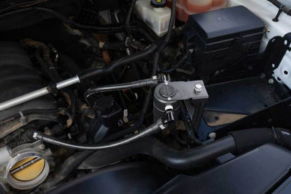 K&N Engineering K&N 20-23 GM 2500/3500 6.6L Oil Separator Catch Can 81-0812 81-0812 Photo - Mounted