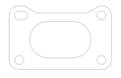 Cometic Exhaust Gasket 4-Bolt Gasket Material: Armor Clad .064in C4353-064 Photo - Primary