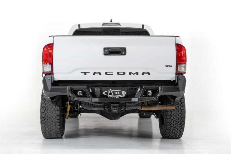 Addictive Desert Designs 16-19 Toyota Tacoma Stealth Fighter Rear Bumper w/ Backup Sensor Cutouts R681241280103 R681241280103 Photo - Mounted