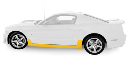 ROUSH 2005-2009 Ford Mustang 4.0L/4.6L Unpainted Side Skirt Kit 401337 401337 Photo - Primary