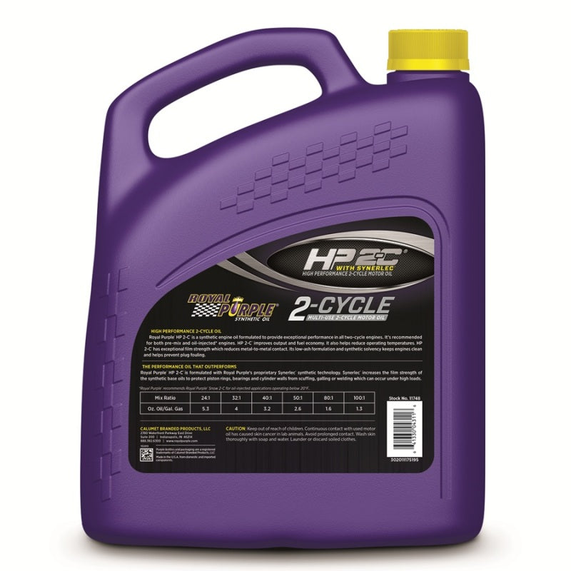 Royal Purple 2 Cycle HP2C Oil Case 3x1 Gallon ROY43311 43311 User 1