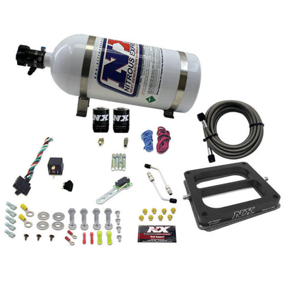 Nitrous Express Dom/Alcohol Nitrous Kit (100-500HP) w/10lb Bottle 50075-10 50075-10 Photo - Primary