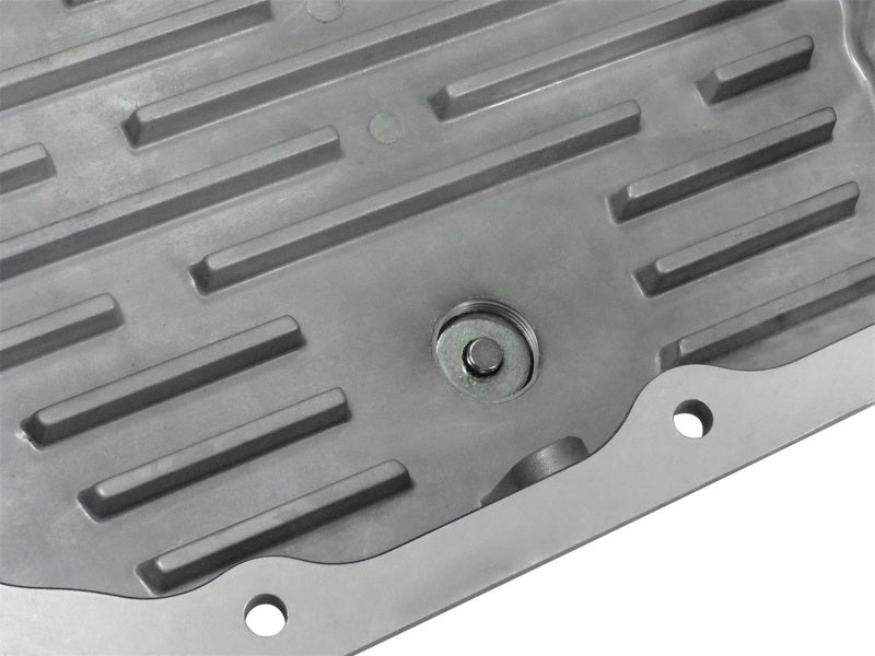 aFe Transmission Pan, Machined Fins: Dodge RAM Diesel Trucks 07.5-12 L6-6. 46-70060 Photo - Unmounted