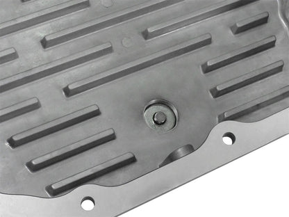 aFe Transmission Pan, Machined Fins: Dodge RAM Diesel Trucks 07.5-12 L6-6. 46-70060 Photo - Unmounted