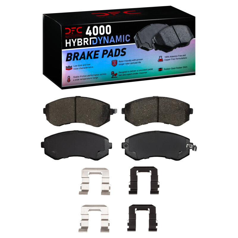 DFC DFC 4000 HybriDynamic Brake Pads Brakes, Rotors & Pads Brake Pads - OE main image
