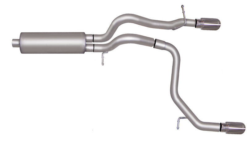 Gibson 08-10 Hummer H3 Alpha 5.3L 2.5in Cat-Back Dual Split Exhaust - Stainless 612701 612701 Photo - Primary