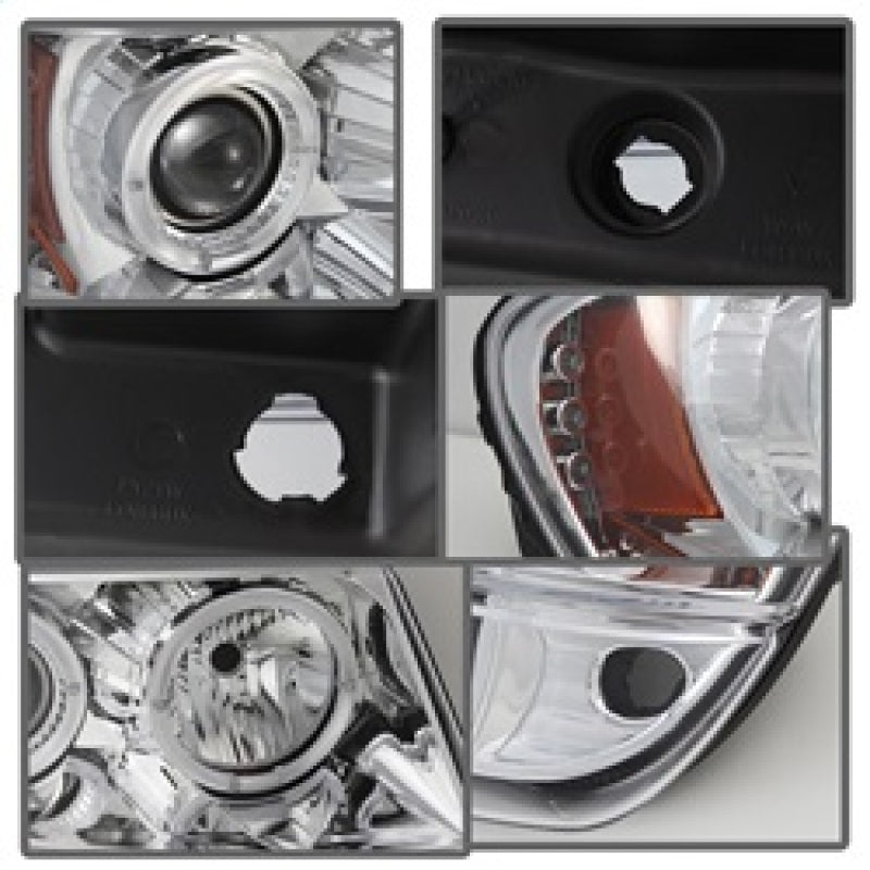 Spyder Jeep Grand Cherokee 99-04 Projector Headlights LED Halo LED Chrm - PRO-YD-JGC99-HL-C 5011152 5011152 Photo - Unmounted