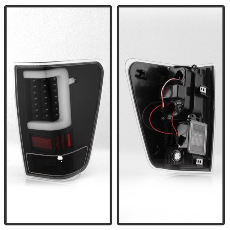 SPYDER xTune 04-15 Nissan Titan Light Bar LED Tail Lights - Black (ALT-ON-NTI04-LBLED-BK) 9038532 9038532 Photo - Unmounted