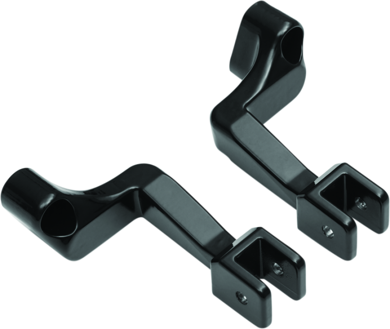 Kuryakyn Passenger Peg Mnts Gloss Black 5830 5830 Photo - Primary