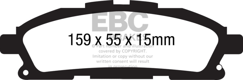 EBC Disc Brake Pad Set DP41877R Photo - Primary