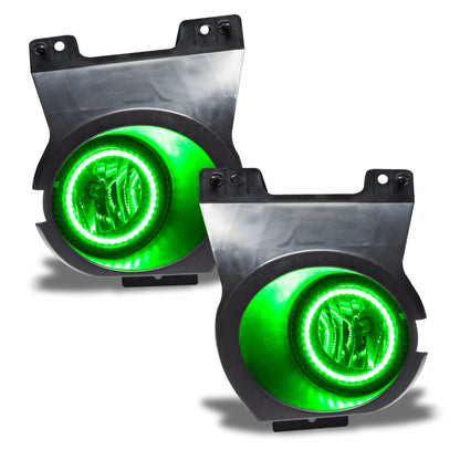 ORACLE Lighting 11-14 Ford F-150 Pre-Assembled LED Halo Fog Lights -Green 8107-004 8107-004 Photo - Primary