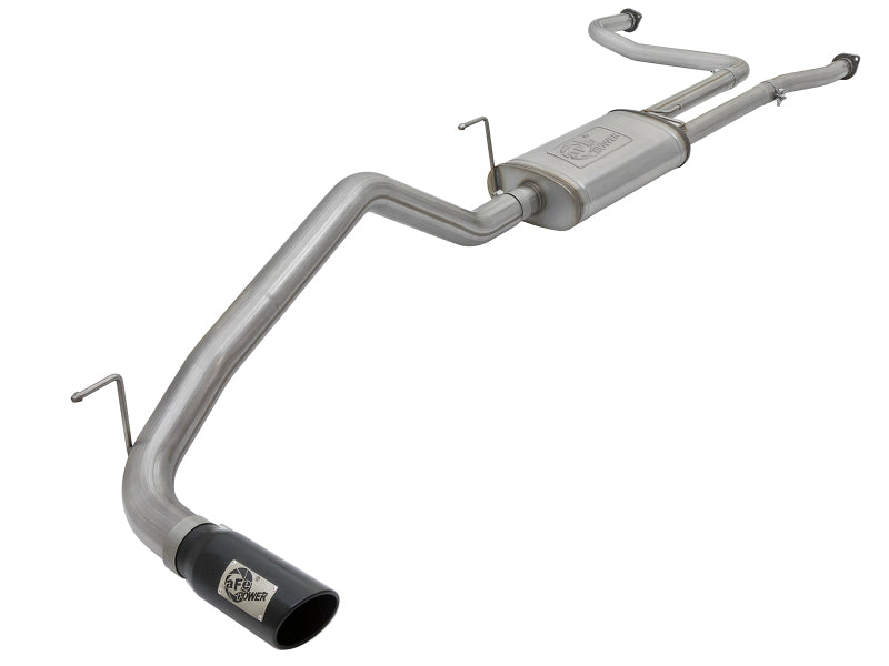 aFe MACH Force-Xp 2-1/2" Cat-Back Exhaust System w/ Black Tip Nissan Titan 49-46125-B Photo - Primary