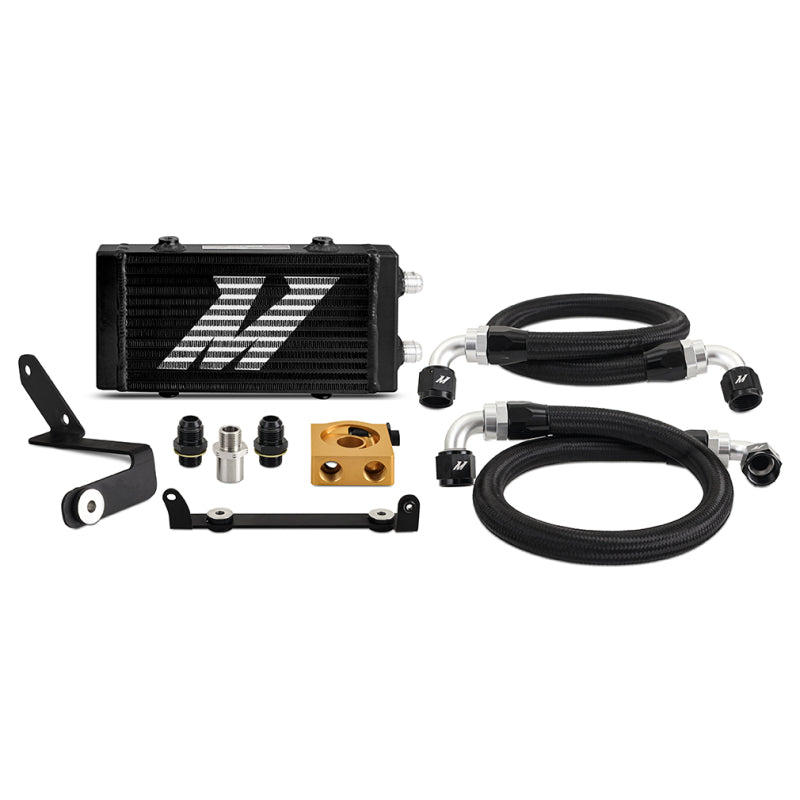 Mishimoto 2023+ Toyota GR Corolla Oil Cooler Kit - Thermostatic - Black MMOC-GRC-23TBK MMOC-GRC-23TBK Photo - Primary