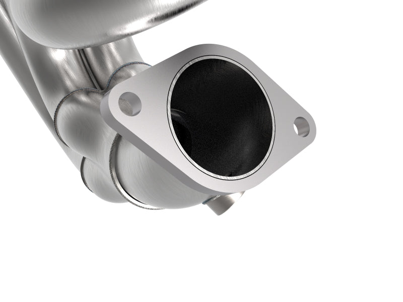 aFe Power Twisted Steel Long Tube Header 02-19 Subaru Impreza WRX/STI/Legacy 48-36803 48-36803 Photo - Close Up