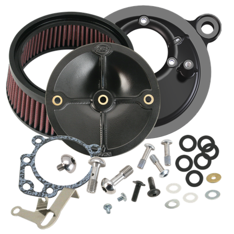 S&S Cycle 93-99 BT w/ Super E/G Carb Stealth Air Cleaner Kit w/o Cover 170-0057